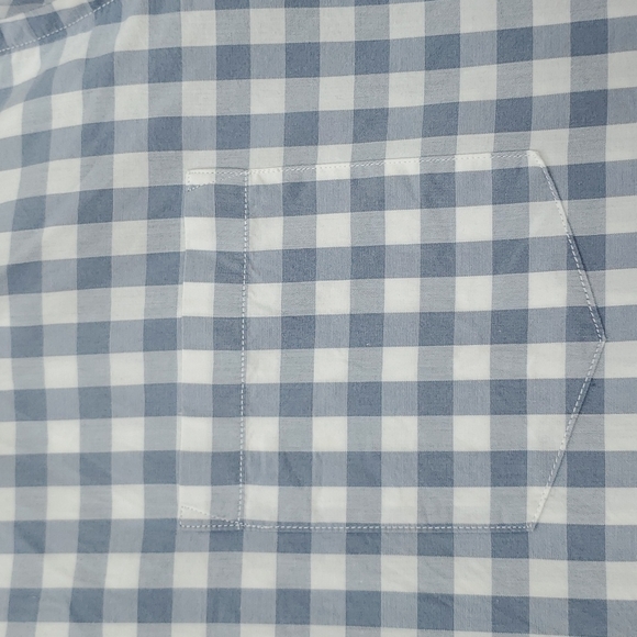 J. Crew Men's Grey Buffalo Check Shirt, Size XL - Picture 6 of 9